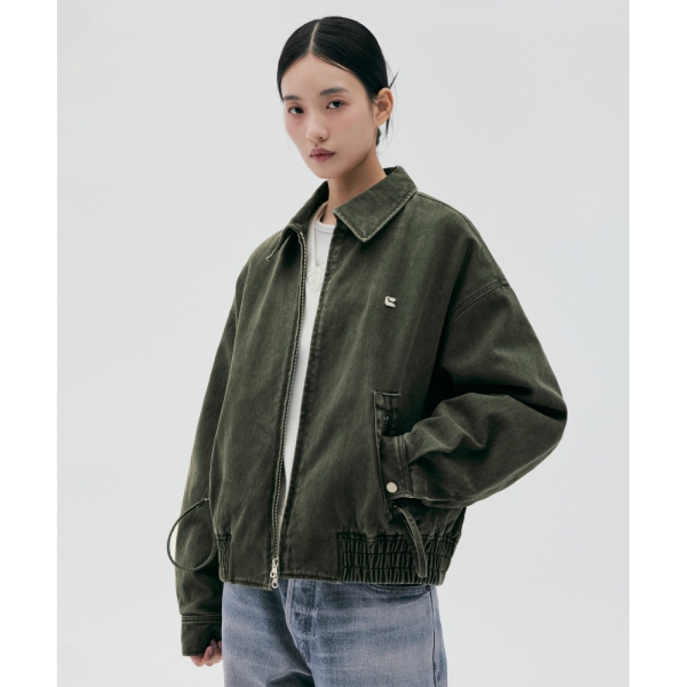 CODEGY (レディース) カラブルゾンジャケット_カーキ CODEGY (レディース) カラブルゾンジャケット_カーキ