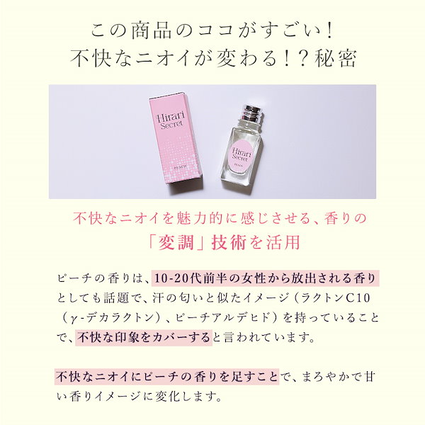 Qoo10] LCラブコスメ 【下着用香水】ラブコスメ ヒラリ シーク