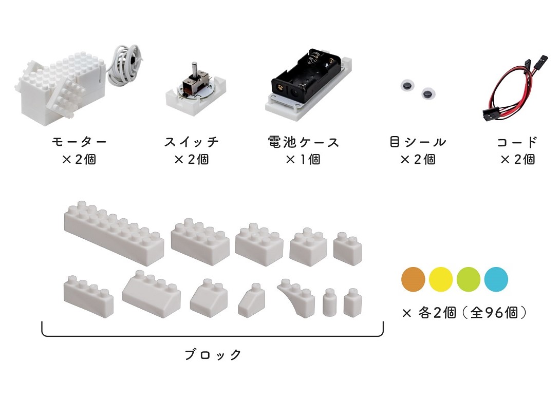 ユカイ工学 ウゴクブロック M YE-EDU016 ウゴクブロツクM