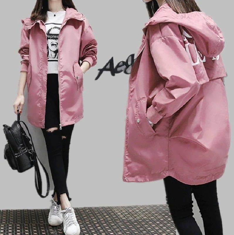 ウインドブレーカーレディースおしゃれ秋冬マウンテンパーカーブルゾン大きいサイズ40代30代50代