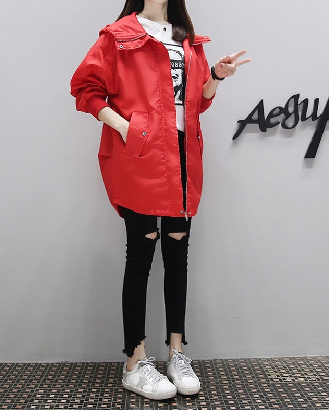 ウインドブレーカーレディースおしゃれ秋冬マウンテンパーカーブルゾン大きいサイズ40代30代50代