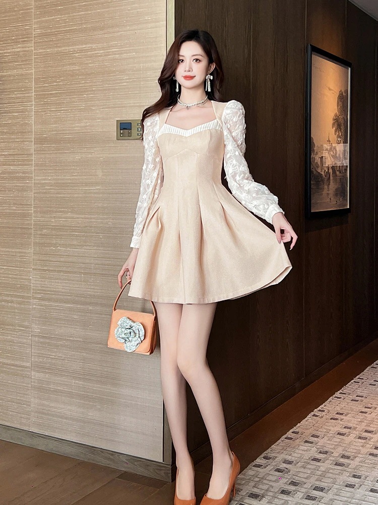 Hot!!!2024秋冬新品 レース ドッキング ショート ドレス パーティー キャバ 大人 同窓会 披露宴 卒業式 結婚式 演奏会 ウェディング 二次会 メガ割 Hot!!!2024秋冬新品 レース ドッキング ショート ドレス パーティー キャバ 大人 同窓会 披露宴 卒業式 結婚式 演奏会 ウェディング 二次会 メガ割