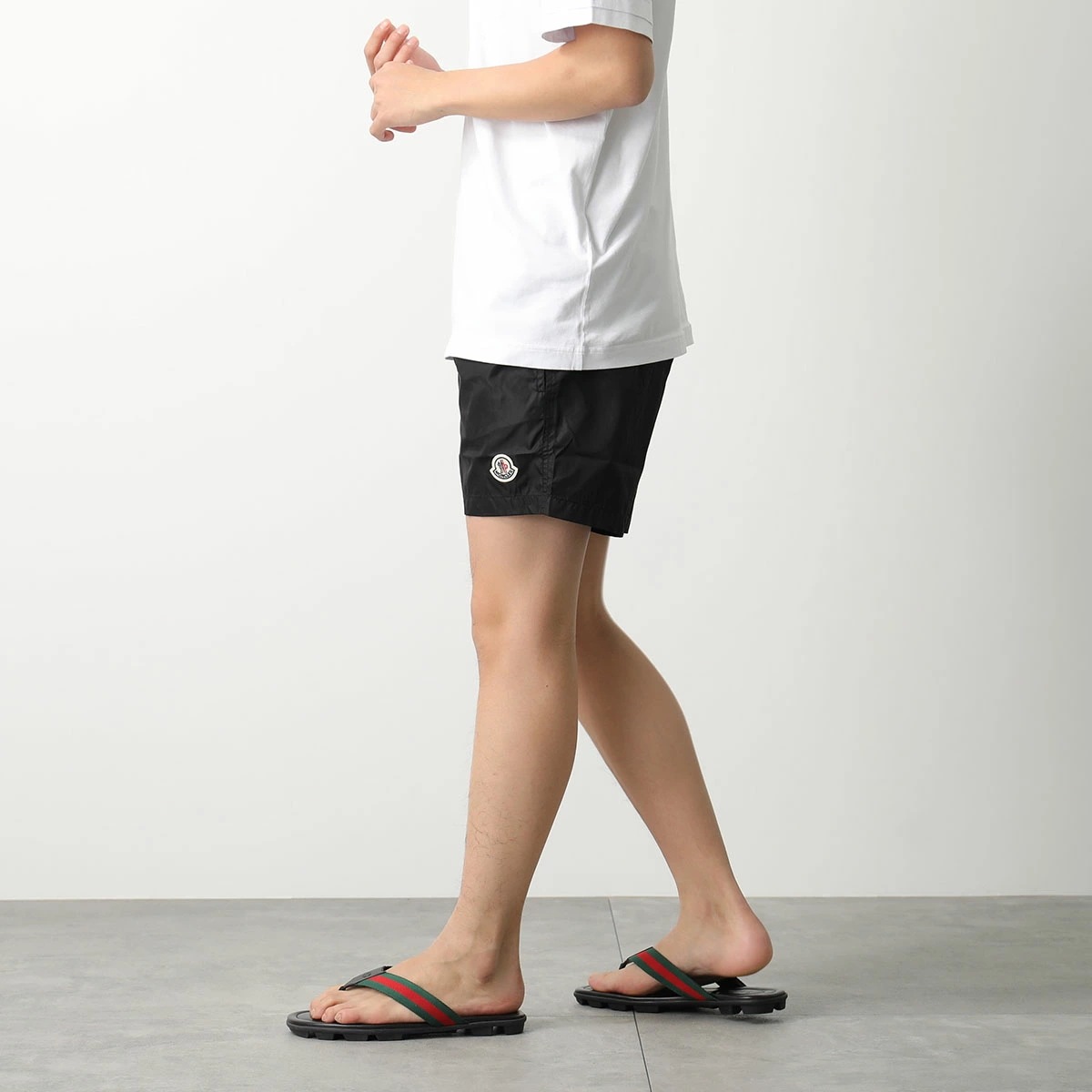 MONCLER モンクレール スイムウェア BOXER MARE ボクサーマレ 2C00004 53326 メンズ 水着 水陸両用 ショートパンツ 巾着付き アイコンパッチ カラー3色