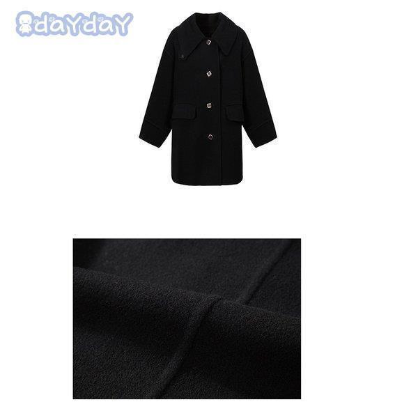 大人の魅力 ラシャコート チェスターコート レデイース 秋冬 オシャレ 韓国風 きれいめ ロング丈コート 長袖 膝下 無地 aラインコート黒チェスターコート 上品 大人の魅力 ラシャコート チェスターコート レデイース 秋冬 オシャレ 韓国風 きれいめ ロング丈コート 長袖 膝下 無地 aラインコート黒チェスターコート 上品