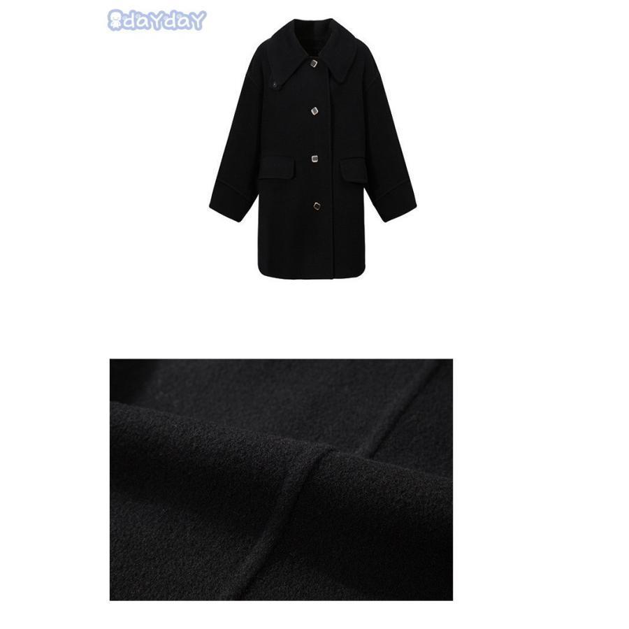 大人の魅力 ラシャコート チェスターコート レデイース 秋冬 オシャレ 韓国風 きれいめ ロング丈コート 長袖 膝下 無地 aラインコート黒チェスターコート 上品 大人の魅力 ラシャコート チェスターコート レデイース 秋冬 オシャレ 韓国風 きれいめ ロング丈コート 長袖 膝下 無地 aラインコート黒チェスターコート 上品