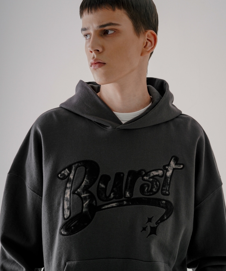 [ EZKATON ]★BURST HEAVY COTTON HOODIE EZKATON] Burst Heavy Cotton Hoodie パーカー