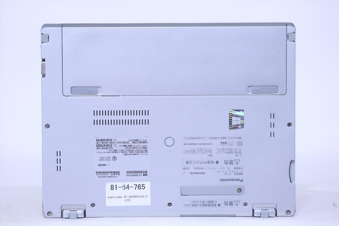 即配 WQXGA+液晶2in1パワフルモデル 10世代Corei7 CF-QV9TFLVS LTE i7-10810U 16G 512G 12.0タッチ Wi-Fi6 リカバリ BAB評価_7