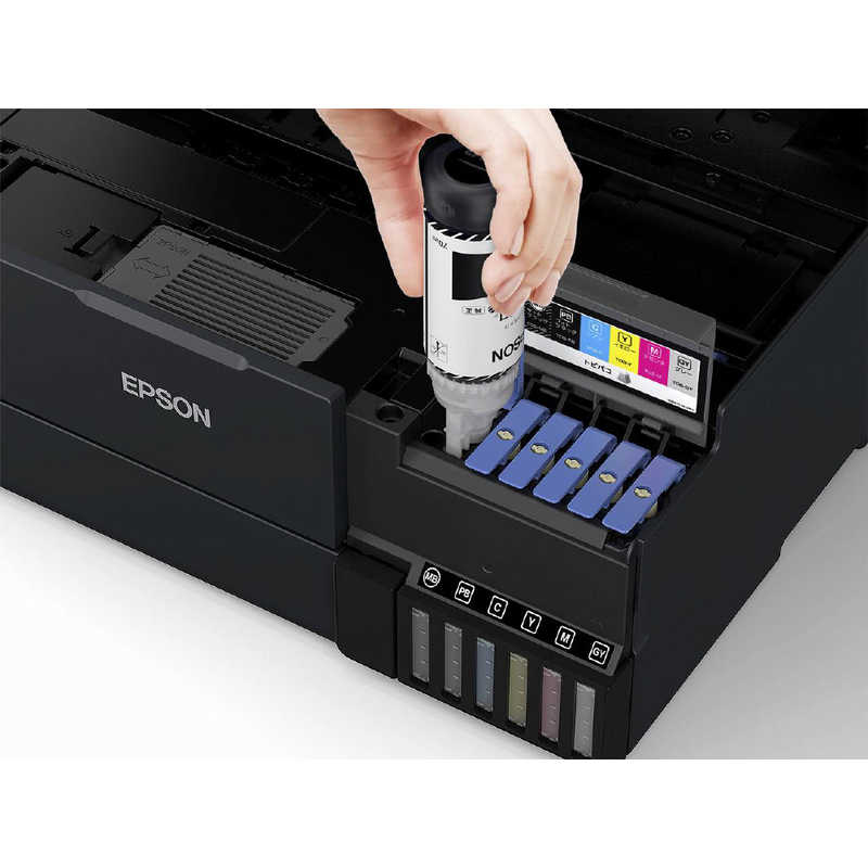 エプソン　EPSON　A4カラーインクジェット複合機 エコタンク搭載モデル ブラック [カード／名刺～A4]　EW-M873T