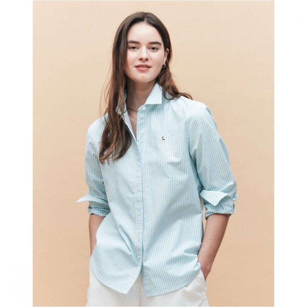 [25SS] [アイコニック] オックスフォードシャツグリーン HSSH5AC14E2