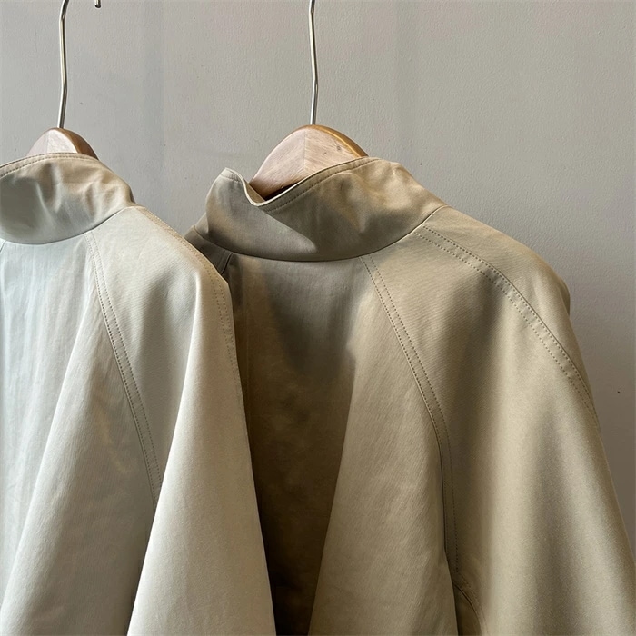 トレンチコート レディース 春秋 羽織り ブルゾン アウター 無地 長袖 大きいサイズ おしゃれ ポンチョ風 コート ジャケット カーディガン シンプル カジュアル ジップアップ トップス 長袖 ステ