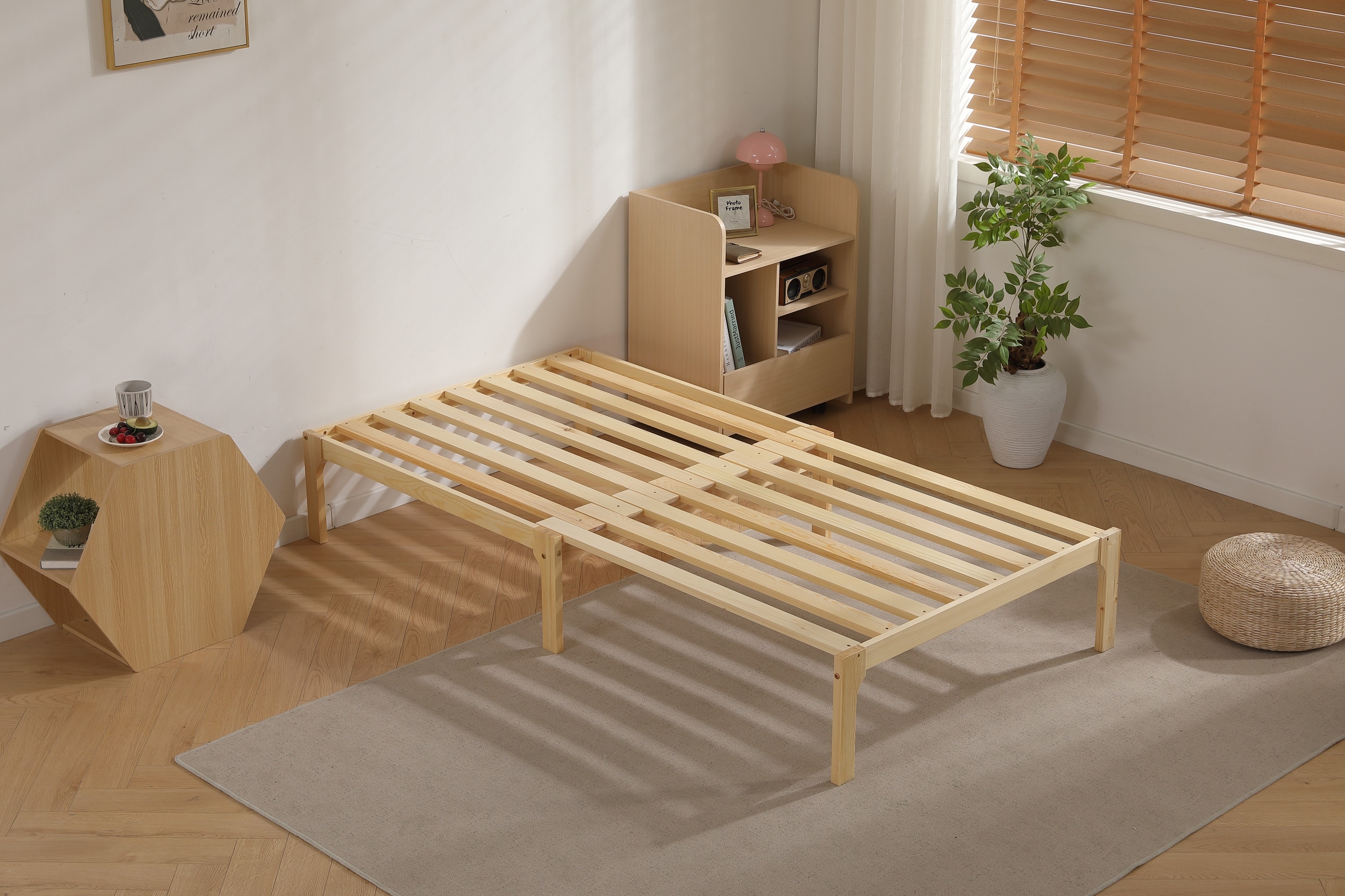 【本日限り激安SALE】ディベッド ソファベッド シングル 天然木製 伸長式ベッド ベッドフレーム 伸縮 下収納 おしゃれ 2way 天然木 来客用 リビング パイン材 すのこ仕様