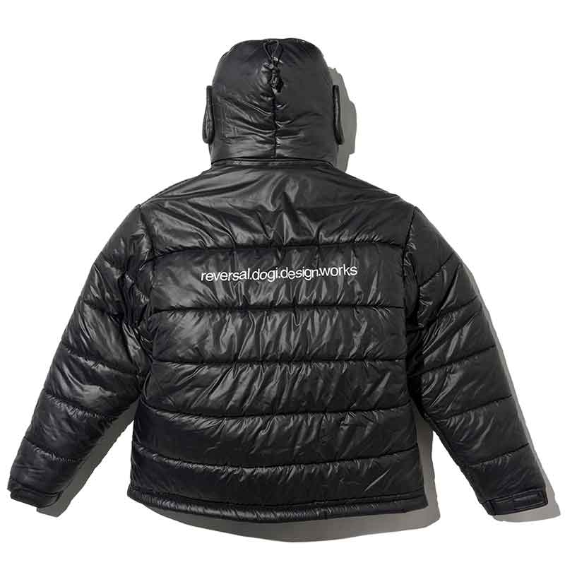 リバーサル 中綿ダウンジャケット reversal rvddw 中わた アウター メンズ レディース ブランド 大きいサイズ おしゃれ 格闘技 黒