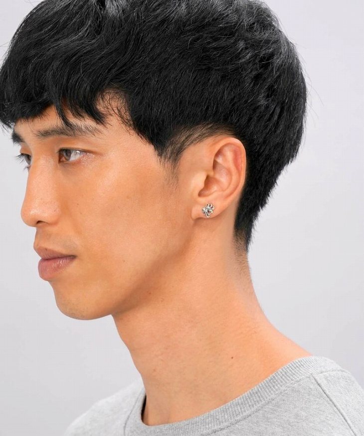 ピアス メンズ クラシックハウルピアス SV925 LH-01EA0111 メンズピアス 片耳用 1点売り クリスマス 誕生日 プレゼント ギフト 彼氏 【ネコポス】