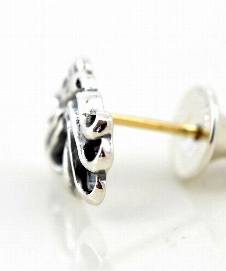 ピアス メンズ クラシックハウルピアス SV925 LH-01EA0111 メンズピアス 片耳用 1点売り クリスマス 誕生日 プレゼント ギフト 彼氏 【ネコポス】