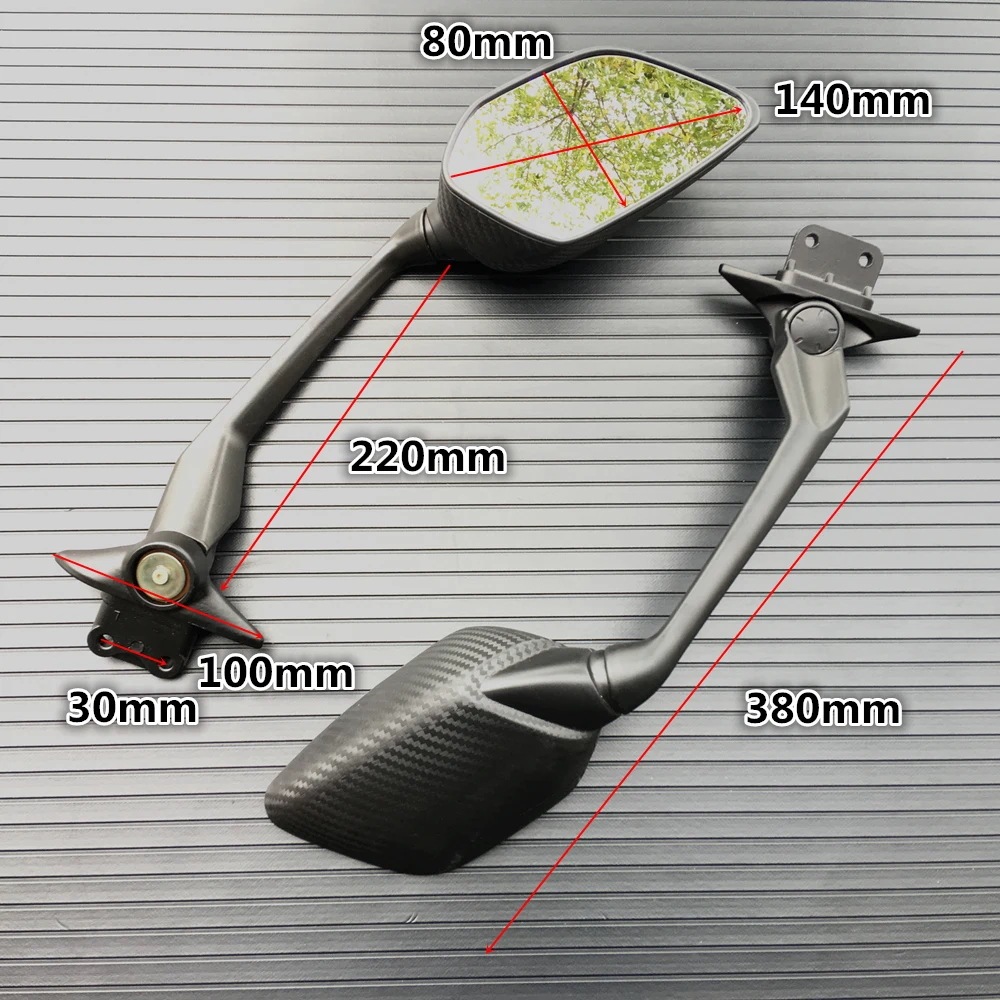 ヤマハモーターサイクル用カーボンファイバーサイドミラー モデル530 T-MAX 530-2012 B ヤマハモーターサイクル用カーボンファイバーサイドミラー モデル530 T-MAX 530-2012 B