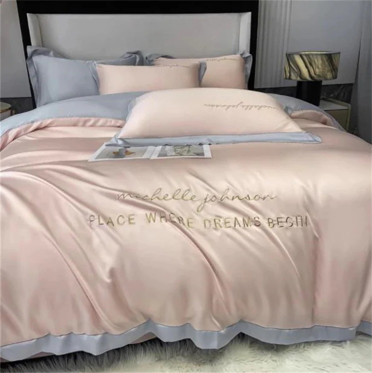 スタイル 布団カバー ソリッドカラー シルクスリップ 裸で寝る シーツ ベッド笠 大人気 肌にやさしい セット スタイル 布団カバー ソリッドカラー シルクスリップ 裸で寝る シーツ ベッド笠 大人気 肌にやさしい セット