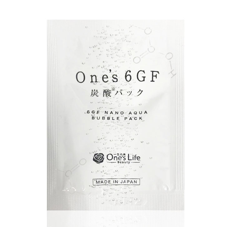 ワンズ6ＧＦ炭酸パック　/フェイス用パック（洗い流し用）