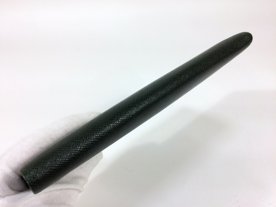 長財布 レザー ディープグリーン 中古品