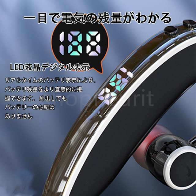 ワイヤレスイヤホン Bluetooth5.3 片耳掛け ブルートゥース 高音質 Hi-Fi 超軽量 LEDディスプレイ 超長待機 防水 180回転 iPhone Android 通勤 通学160 ワイヤレスイヤホン Bluetooth5.3 片耳掛け ブルートゥース 高音質 Hi-Fi 超軽量 LEDディスプレイ 超長待機 防水 180回転 iPhone Android 通勤 通学160
