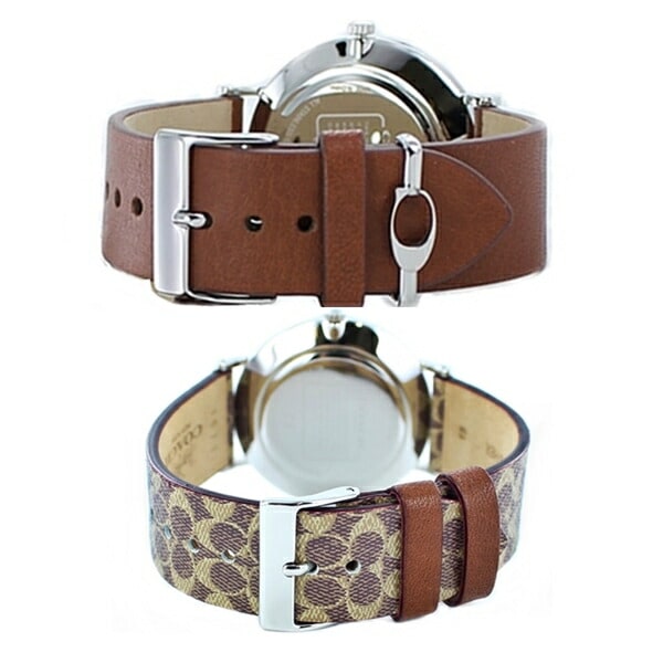 【ペアボックス付】コーチ 腕時計 手表 ペアウォッチ ペリー おそろい 同サイズ シンプル スリム レザー ブラウン シグネチャー柄 1450312014503122 誕生日プレゼント ポイント消化 【ペアボックス付】コーチ 腕時計 手表 ペアウォッチ ペリー おそろい 同サイズ シンプル スリム レザー ブラウン シグネチャー柄 1450312014503122 誕生日プレゼント ポイント消化