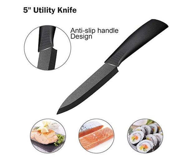Homlly Ceramic Knife Set