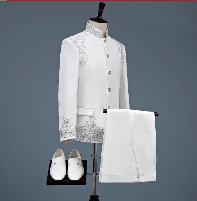 スーツステージ 衣装スーツ セットアップチャイナ風スーツ メンズ ステージ衣装 長袖 スーツセット 中華風 おしゃれ カラフル 無地 紳士服 舞台 スーツ 撮影衣裳 ダンス 衣装 発表会 パーティー スーツステージ 衣装スーツ セットアップチャイナ風スーツ メンズ ステージ衣装 長袖 スーツセット 中華風 おしゃれ カラフル 無地 紳士服 舞台 スーツ 撮影衣裳 ダンス 衣装 発表会 パーティー