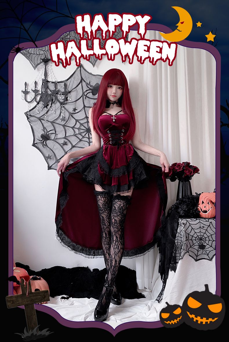 本日の限定商品COS チュームダークゴハロウィーン大人セクシードレス アゲハ魔女ヴァンパイアブライダル cos チューム ハロウィン cosプレ コスプレ ハロウィ ハロウィン衣装 ハロウィン cos
