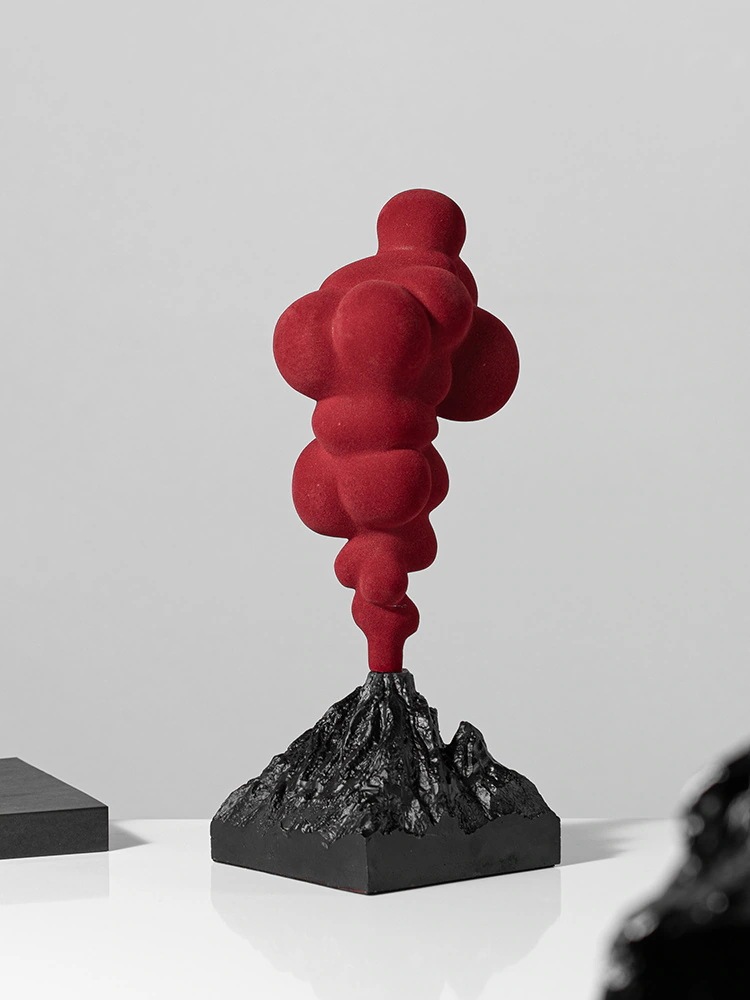 早い者勝ち ギャザリング リビング置物 シンプル 趣味 火山噴火置物 プレゼント 大人気 デザインセンス