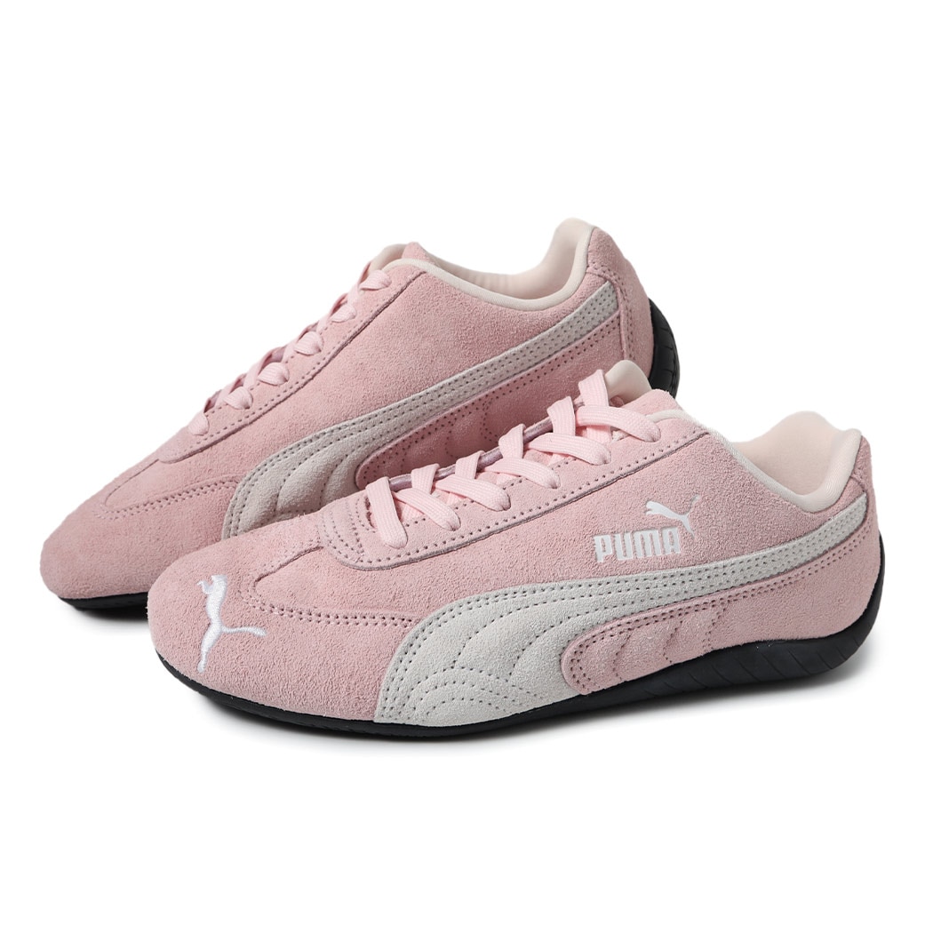 PUMA プーマ スピードキャット スニーカー SPEEDCAT OG WHISP OF PINK/PWHITE ( ピンク 白 黒 クラシック BLACK PINK ロゼ ドライビングシューズ レデ