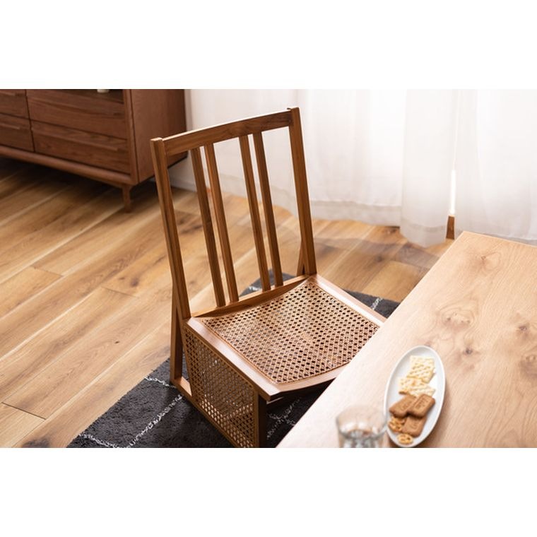 フロアチェア 約42×51.5×67×25.5cm NA ラタンチェア チェア 椅子 ラタン 1人掛け フロアチェア ナチュラル シンプル アジアン 籐 天然素材 完成品 おしゃれ 敬老の日