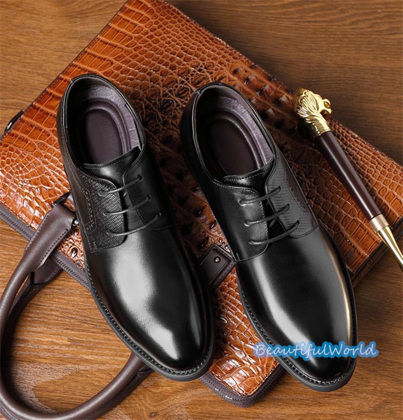 シークレットシューズ メンズ 牛革ビジネスシューズ 8cm 6cm 身長アップ 革靴 背が高くなる靴 成人式 結婚式 冠婚葬祭に フォーマルシューズ 走れる 紳士靴24nanszgx88