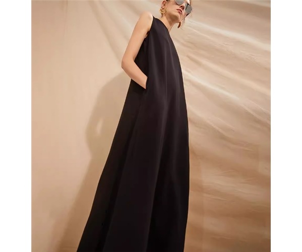 レディース ワンピース プルオーバー ドレス ロング 袖なし ノースリーブ ラウンドネック フレア ファスナー 大人可愛い シンプル カジュアル おしゃれ かっこいい レトロ ラフ ルーズ クール レディース ワンピース プルオーバー ドレス ロング 袖なし ノースリーブ ラウンドネック フレア ファスナー 大人可愛い シンプル カジュアル おしゃれ かっこいい レトロ ラフ ルーズ クール