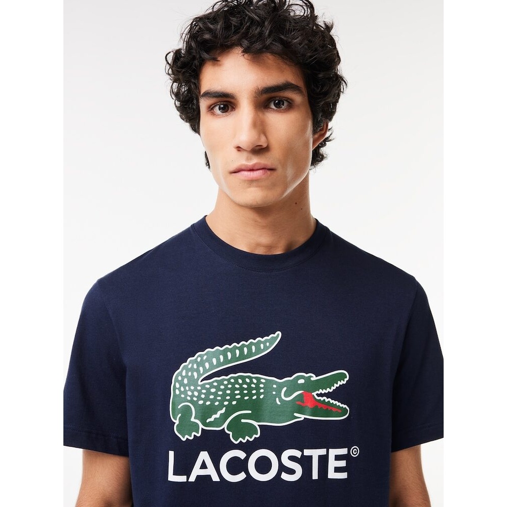 ラコステメンズビッグクロコグラフィック T シャツ TH6396-54G 166 Q2NTH6396-54G166 ラコステメンズビッグクロコグラフィック T シャツ TH6396-54G 166 Q2NTH6396-54G166