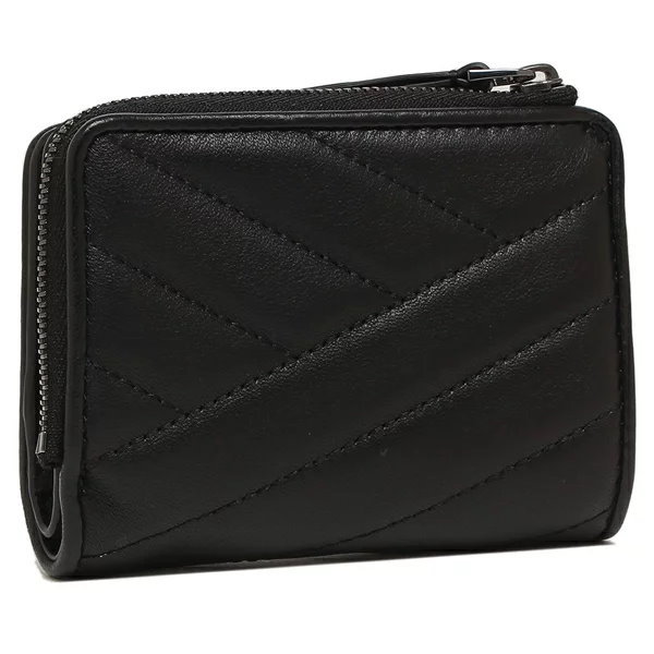 Qoo10] TORY BURCH 二つ折り財布 キラ ミニ財布 ブラック