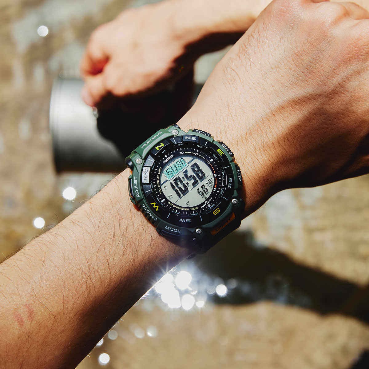 カシオ (国内正規品)PROTREK Climber Lineソーラー電波 メンズタイプ PRW-6900Y-1JF 15倍ポイント カシオ 国内正規品PROTREK Climber Line ソーラー メンズタイプ