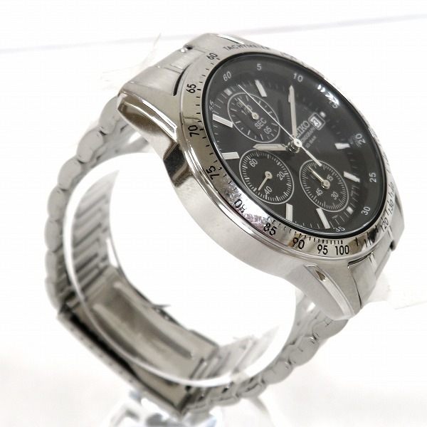 再入荷得価 セイコー クロノグラフ 7T92-0DW... : 腕時計・アクセサリー : セイコー お得日本製
