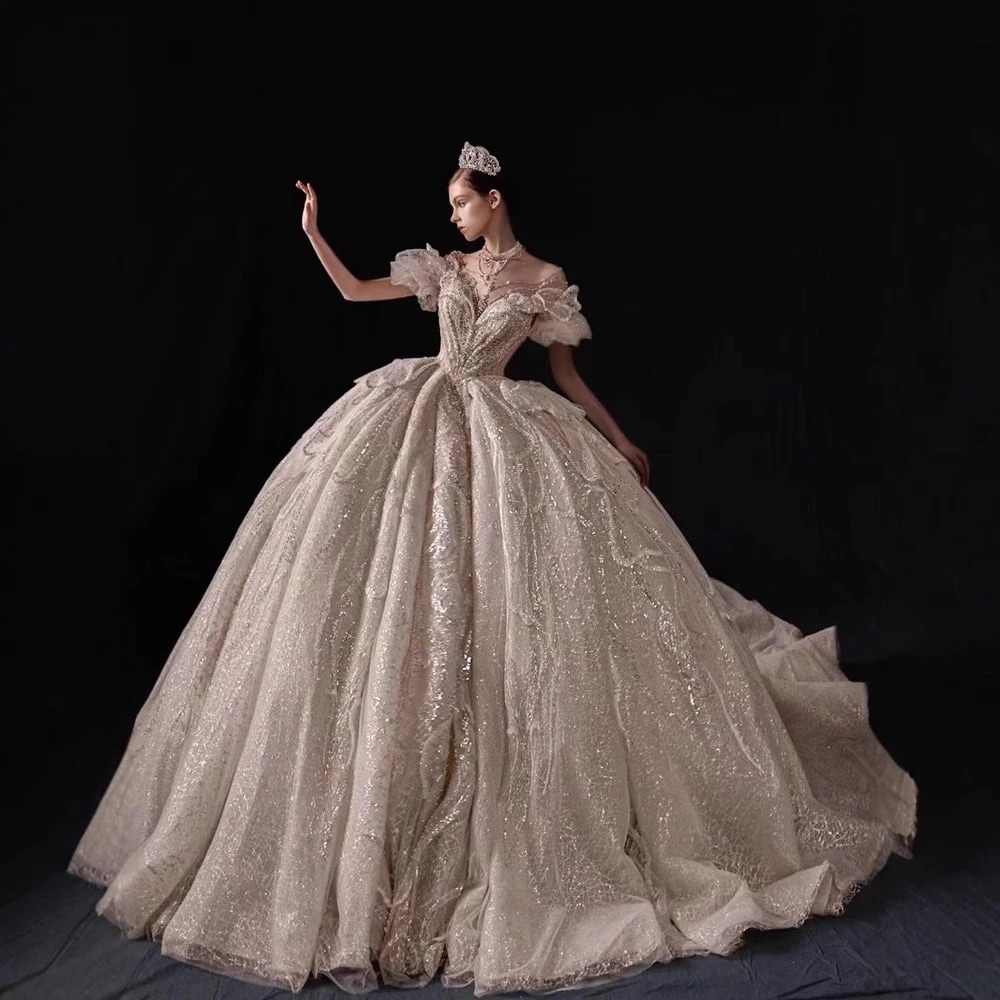 【期間限定】ウェディングドレス サテン生地 刺繍 結婚式 ドレス ウェディングドレス パーティードレス 演奏会 発表会 結婚式 ワンピースウェディングドレス パーティードレス 花嫁ドレス ベアトップ