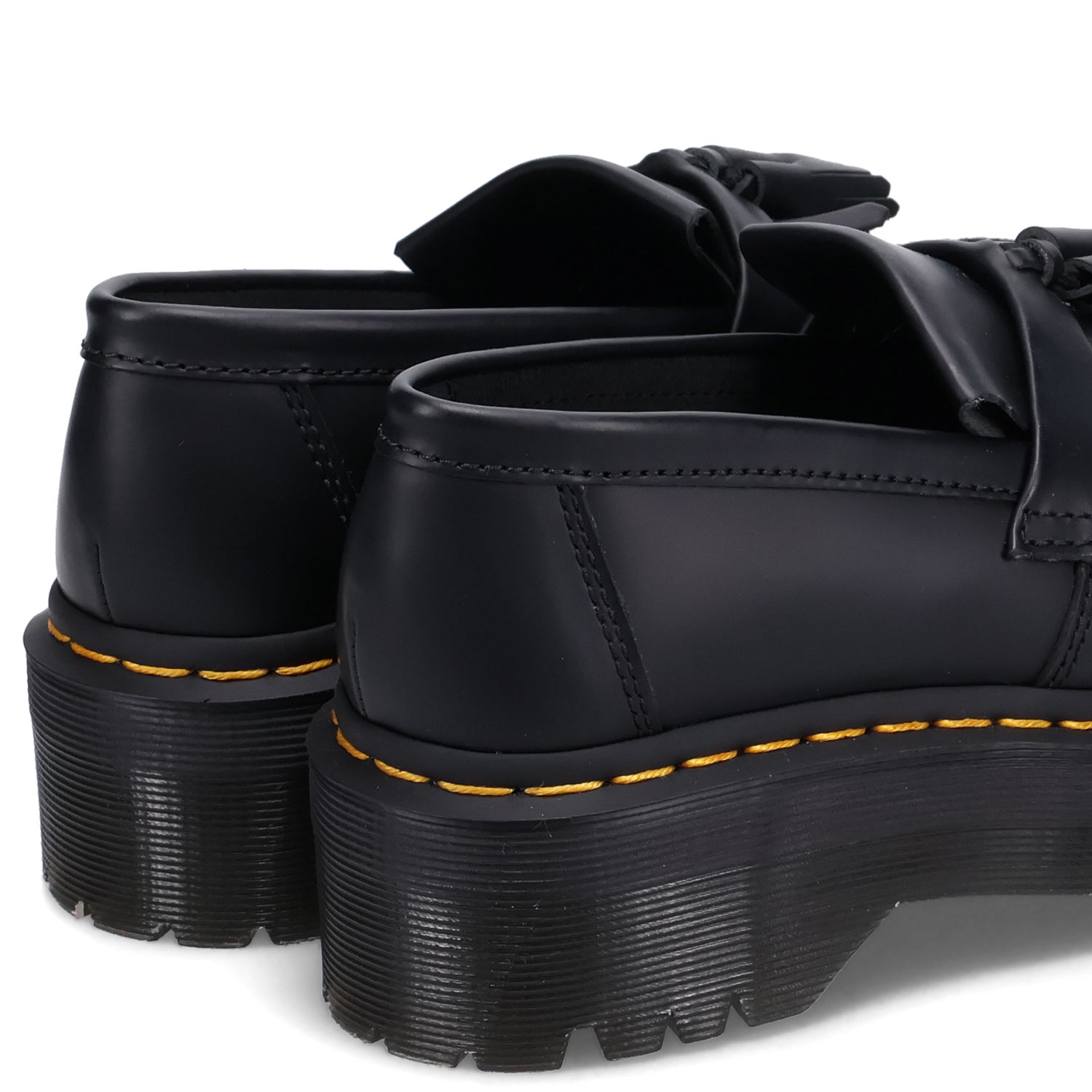 タッセルローファー エイドリアン クアッド レディース 厚底 ブラック 黒 27989001 タッセルローファー エイドリアン クアッド レディース 厚底 ブラック 黒 27989001