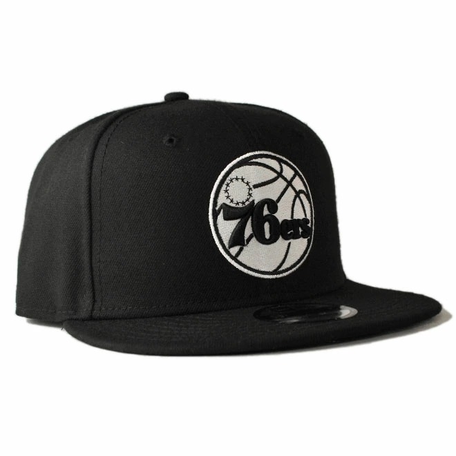 スナップバックキャップ 帽子 9fifty メンズ NBA フィラデルフィア セブンティシクサーズ