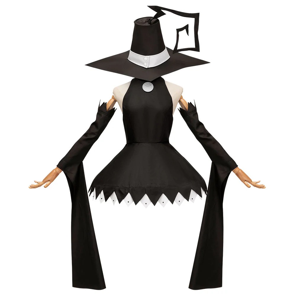 コスプレソウルイーターアニメ衣装,黒のかつらドレス,ハロウィーンのコスプレ コスプレソウルイーターアニメ衣装,黒のかつらドレス,ハロウィーンのコスプレ