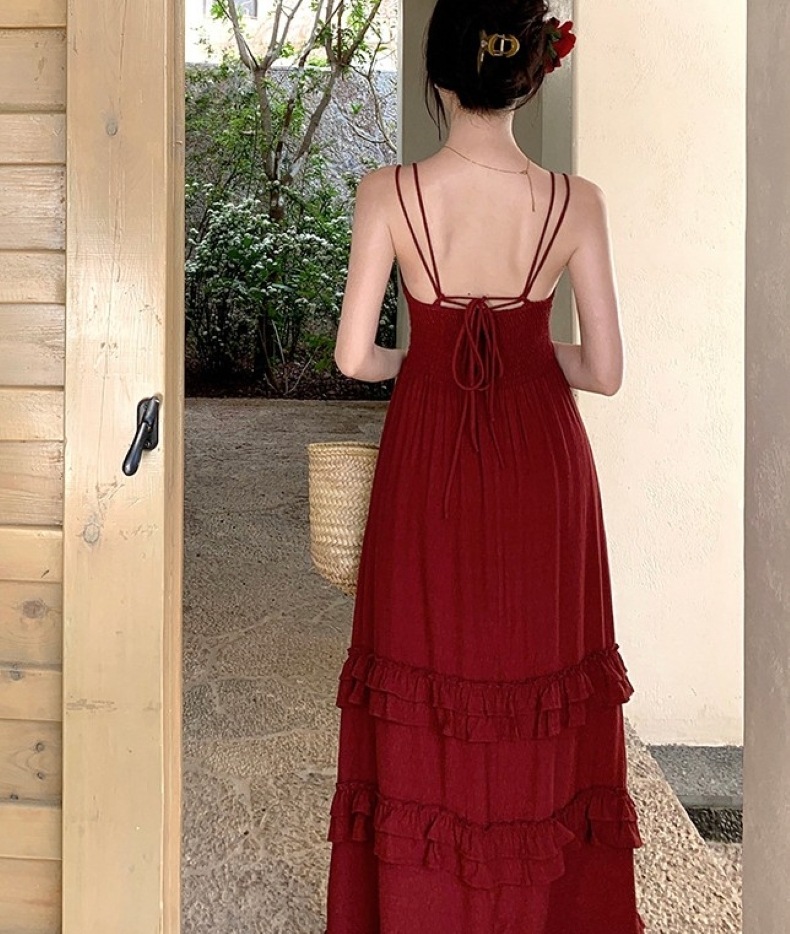 ワンピース キャミ キャミワンピース ロング レディース ティアードワンピース ノースリーブ Vネック Aライン きれいめ シンプル 大人 おしゃれ セクシー エレガント 無地 春 夏 お出かけ 休日 ワンピース キャミ キャミワンピース ロング レディース ティアードワンピース ノースリーブ Vネック Aライン きれいめ シンプル 大人 おしゃれ セクシー エレガント 無地 春 夏 お出かけ 休日