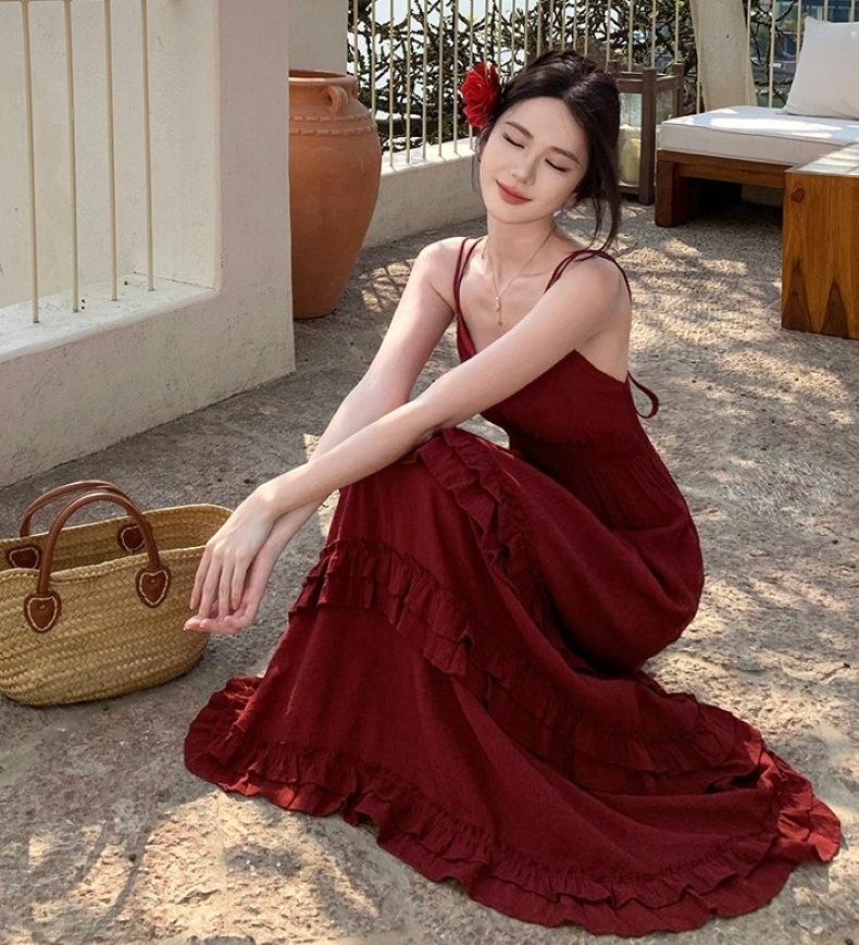 ワンピース キャミ キャミワンピース ロング レディース ティアードワンピース ノースリーブ Vネック Aライン きれいめ シンプル 大人 おしゃれ セクシー エレガント 無地 春 夏 お出かけ 休日 ワンピース キャミ キャミワンピース ロング レディース ティアードワンピース ノースリーブ Vネック Aライン きれいめ シンプル 大人 おしゃれ セクシー エレガント 無地 春 夏 お出かけ 休日