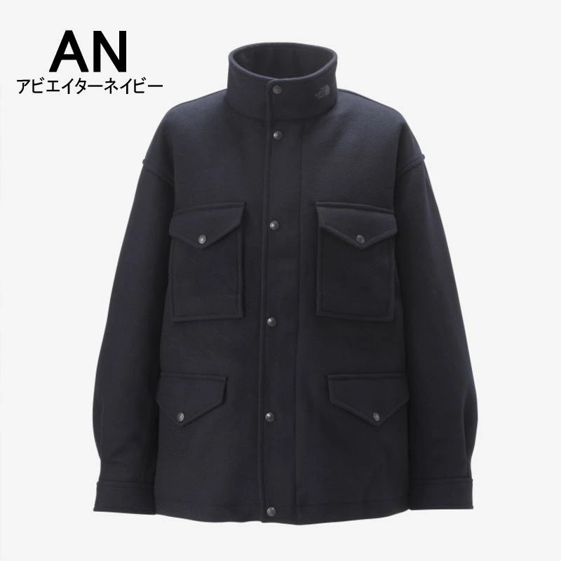 正規品 ウィンドストッパーウッドランドウールジャケット AN/アビエイターネイビー ZC/ミックスチャコール NY82430