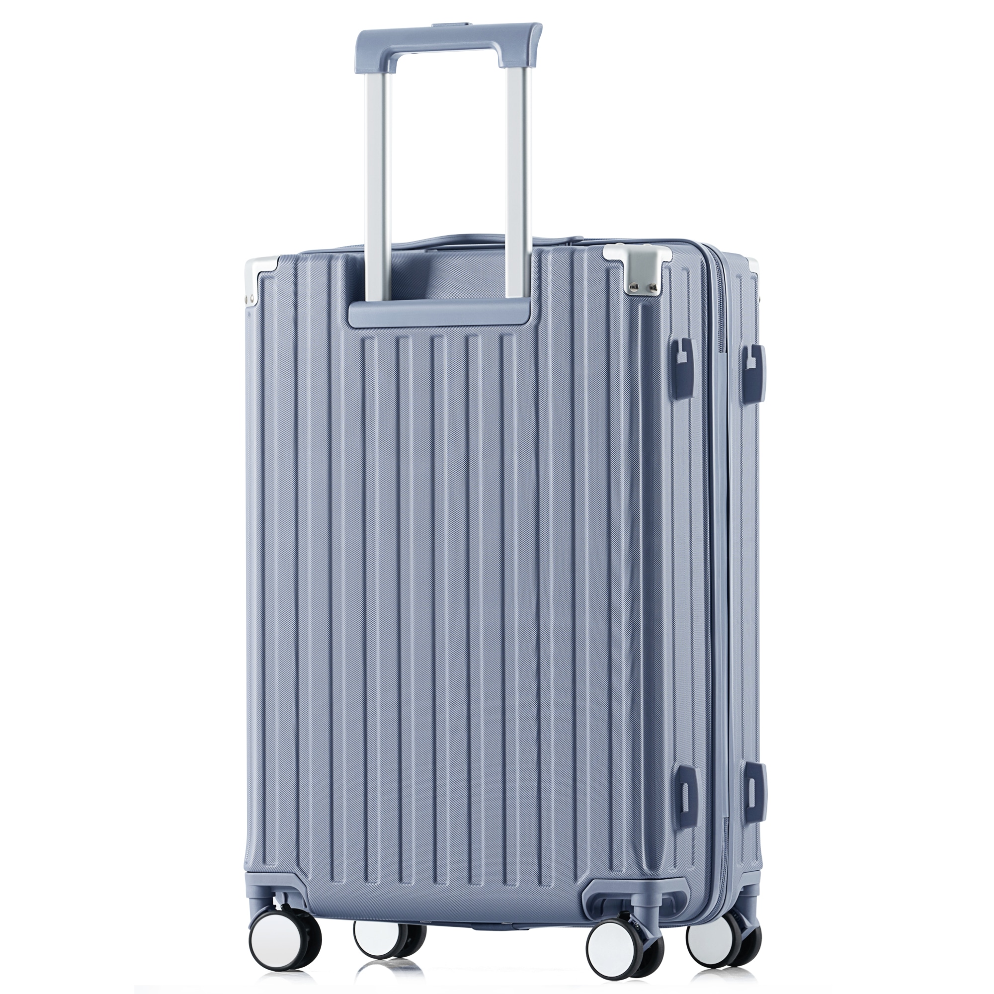 スーツケース Sサイズ キャリーケース キャリーバッグ Sサイズ ストッパー付き アルミコーナーパッド 2日~3日 大容量超軽量 軽い おしゃれ かわいいダブルキャスター小型 ファスナー suitc