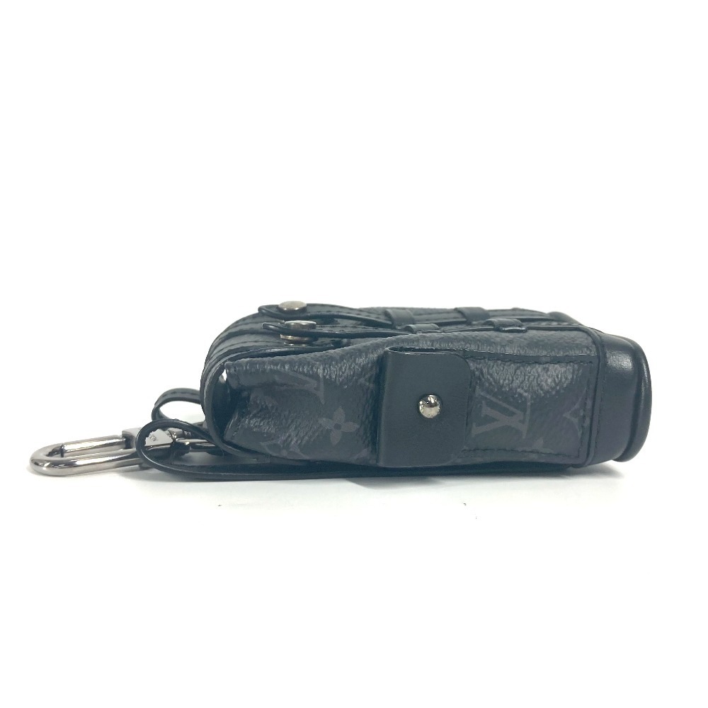 バッグチャーム M77166 ビジュー サック・ミニ クリストファー モノグラムエクリプス キーホルダー カバン リュック モノグラムエクリプスキャンバス ブラック