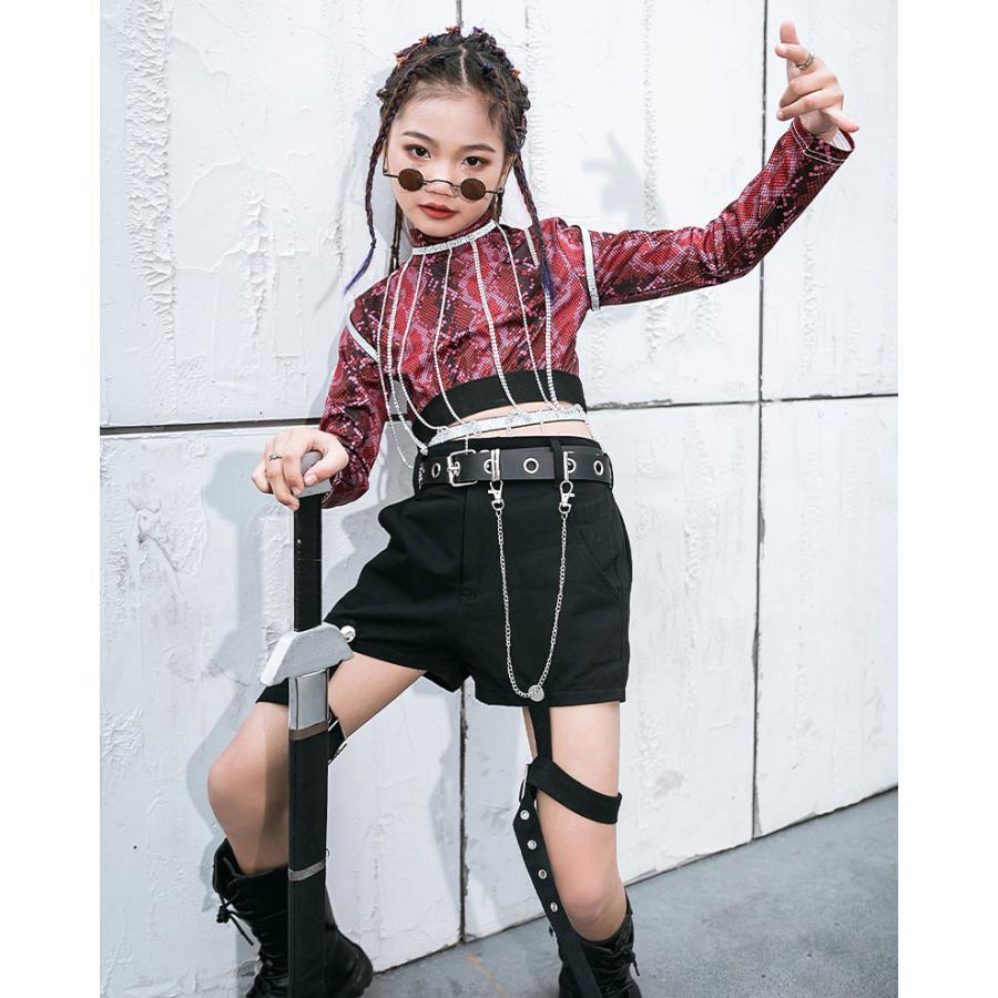 ２点で11o円OFF！【本日限定】チアガール ダンスウェア キッズ ダンス衣装 女子 ガールズ 子供服 ヒップホップ セットアップ HIPHOP ジャズダンス 応援団 チアステージ衣装 練習着