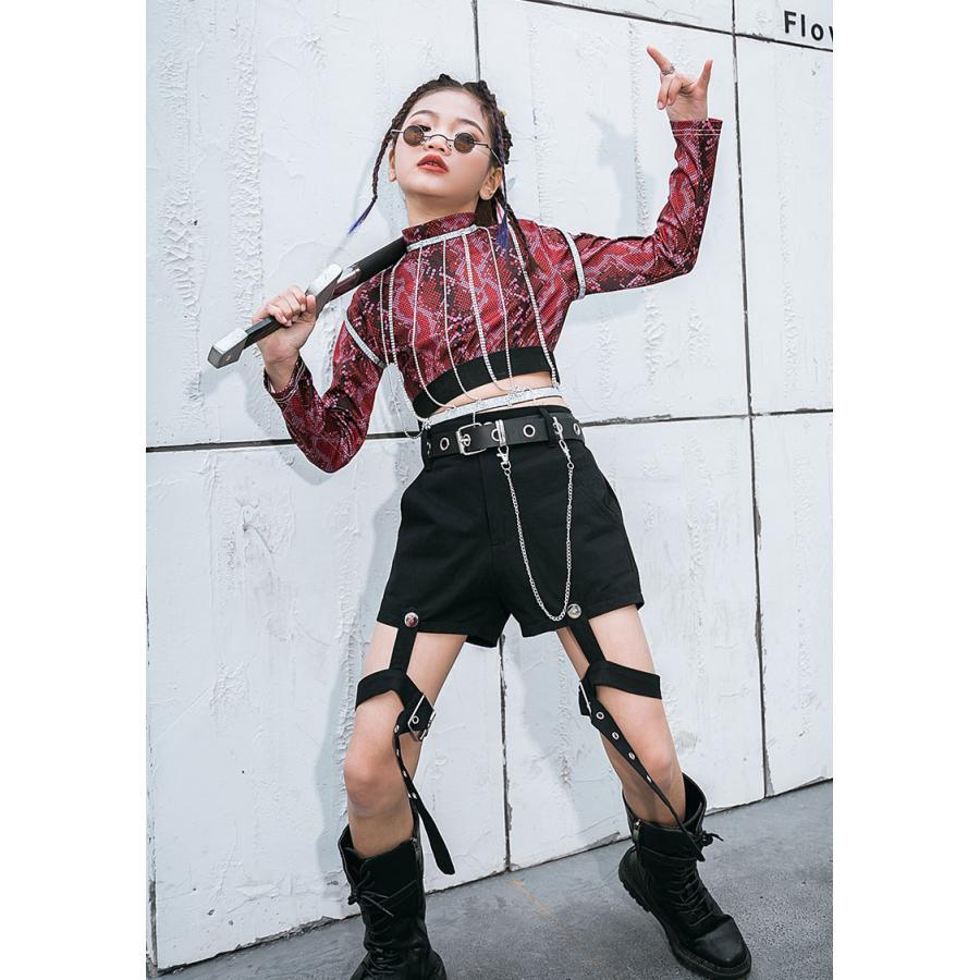 ２点で11o円OFF！【本日限定】チアガール ダンスウェア キッズ ダンス衣装 女子 ガールズ 子供服 ヒップホップ セットアップ HIPHOP ジャズダンス 応援団 チアステージ衣装 練習着