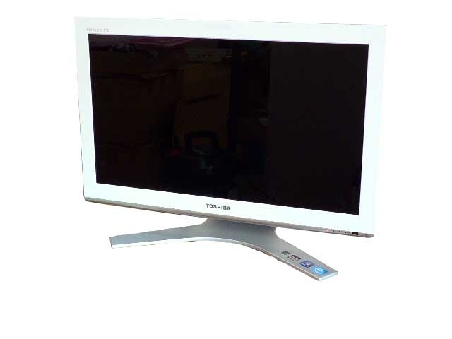 液晶一体型 Windows7 デスクトップパソコン 中古パソコン 東芝 Celeron DVD 地デジ 4GB/500GB 送料無料 中古