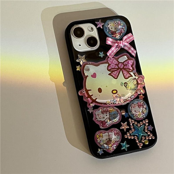 Qoo10] サンリオ キラキラハローキティiphoneケース3