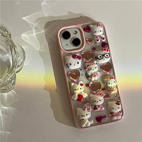 Qoo10] サンリオ キラキラハローキティiphoneケース3